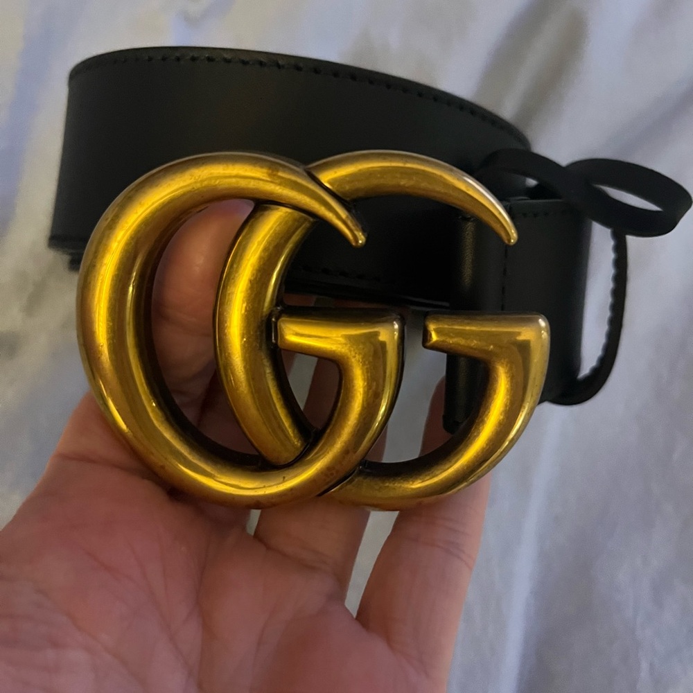 Gucci GG Marmont Wide Belt 80 cm